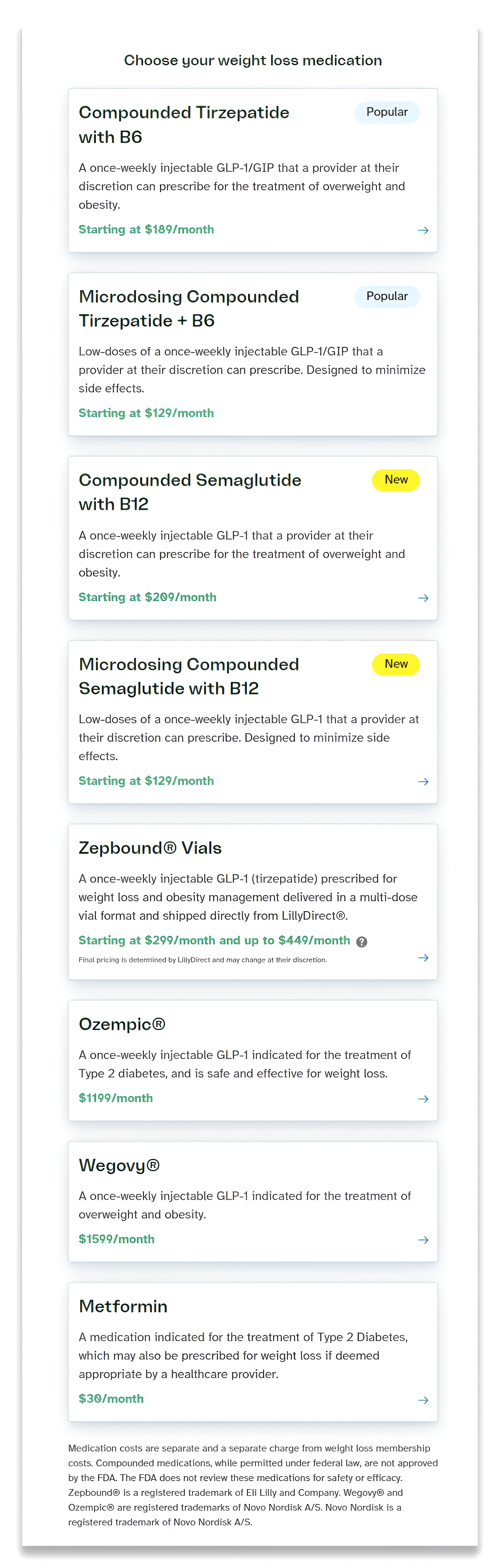 lemonaid health choose your medication